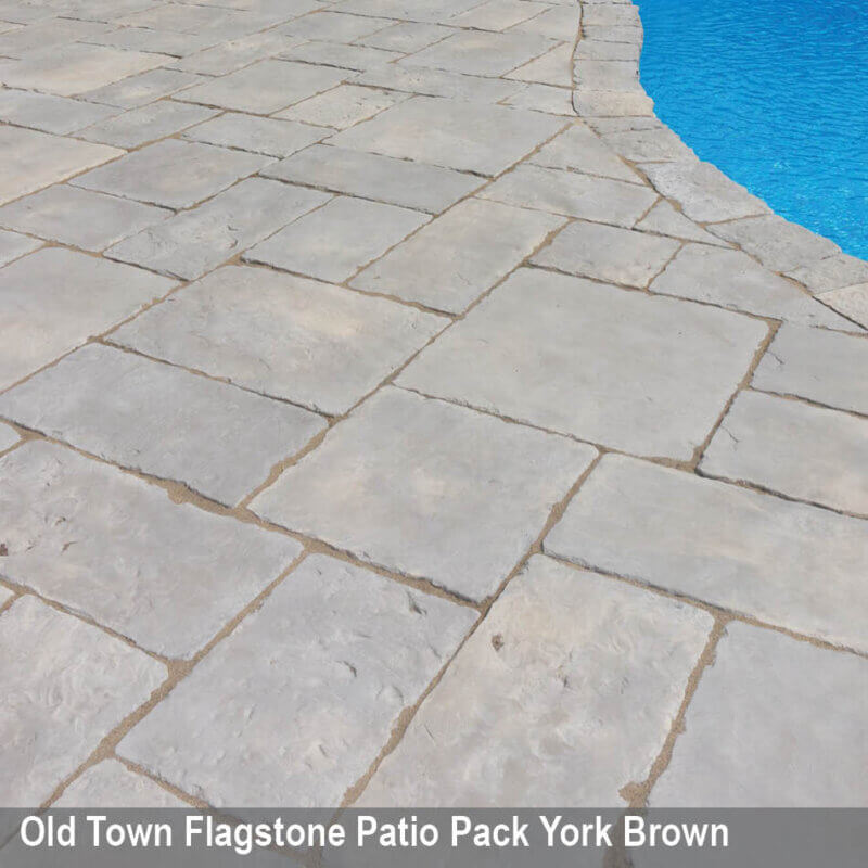 Packing Flagstone Nicolock Old Town Flagstone Patio Pack | Paving Stones Long Island