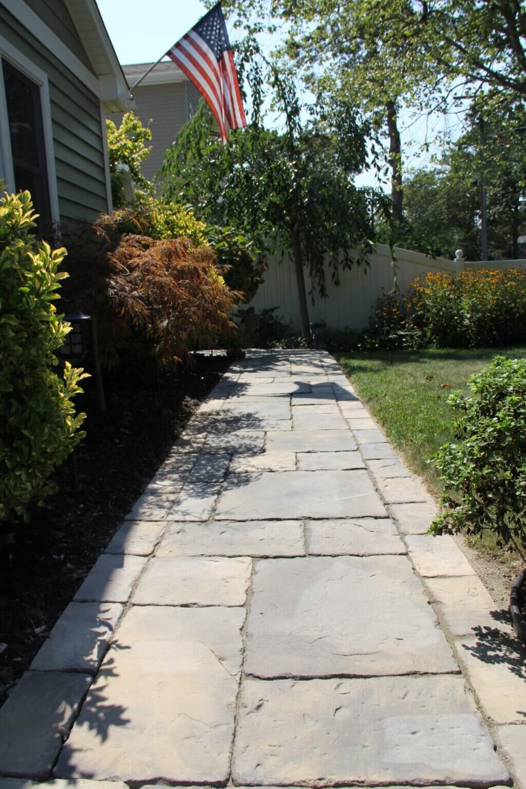 Old Town Flagstone Patio Pack York Brown State Material Mason Supply