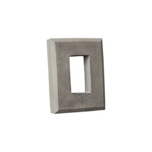 Outlet Trim Light Gray