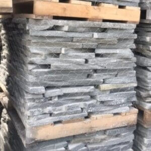 Snapped Bluestone Wallstone