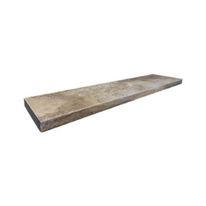 Walnut Travertine Tread
