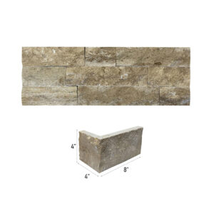 Walnut Travertine Splitface